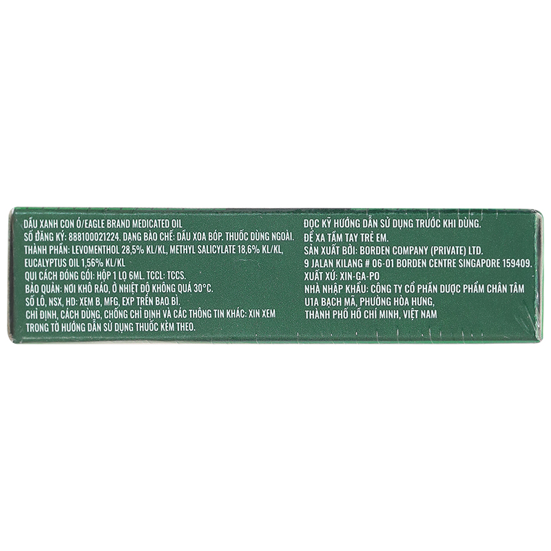 Dầu gió xanh Con Ó chai 24ml - 46